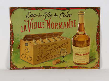 LA VIEILLE NORMANDE Eau de Vie de Cidre : Tôle 