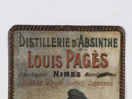 LOUIS PAGÈS Distillerie d'Absinthe à Nîmes : Rare 