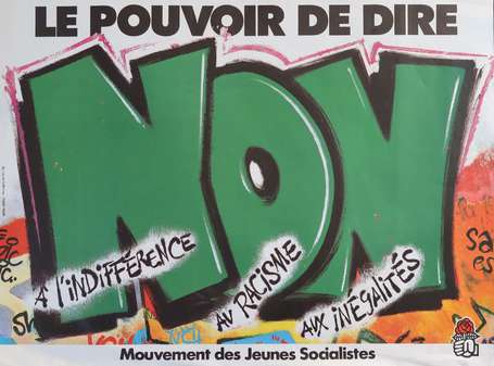 PS - Mouvement des Jeunes Socialistes - 2 affiches