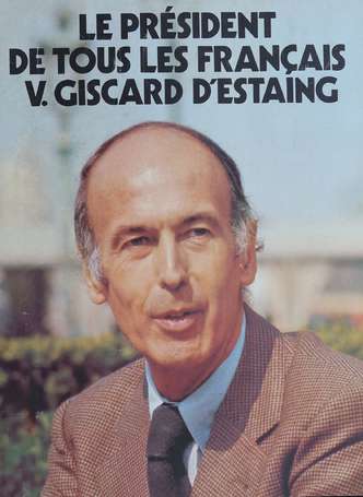RPR - Valérie Giscard D'Estaing -7 Affiches de 