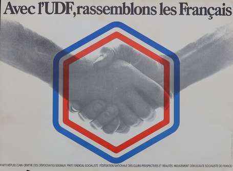 UDF - Raymond Barre - 10 affiches de campagnes 