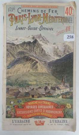 CHEMINS DE FER PARIS-LYON-MEDITERRANEE 1896 - 