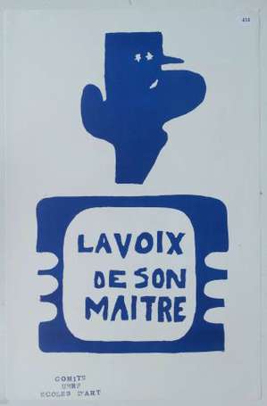 MAI 68 : Lot de 4 affiches (32x48 cm) : La voix de