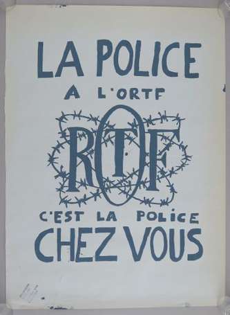 MAI 68 - LA POLICE A L'ORTF C'EST LA POLICE CHEZ 