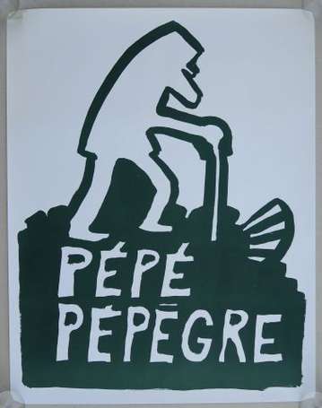 MAI 68 - PEPE PEPEGRE - Affiche en lithographie 