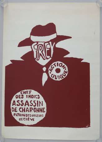 MAI 68  -FREY CHEF DES INDICS ASSASSIN DE CHARONNE