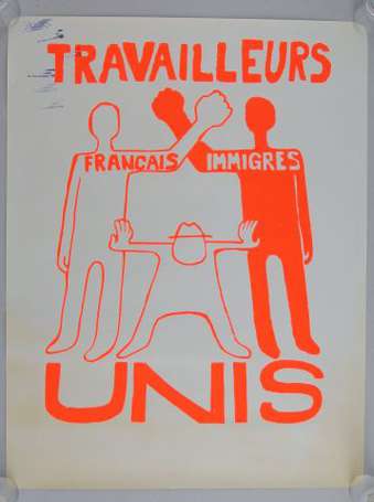 MAI 68 - TRAVAILLEURS IMMIGRES FRANCAIS TOUS UNIS 