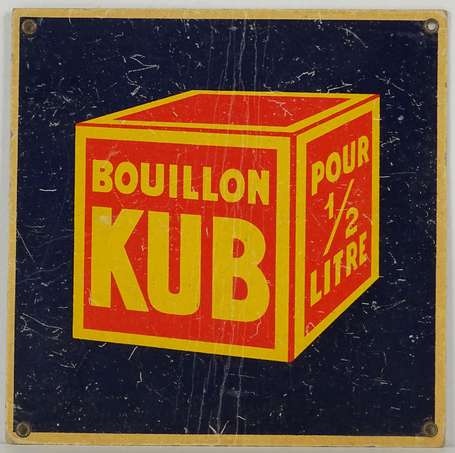 BOUILLON KUB : Panonceau illustré du KUB. État 