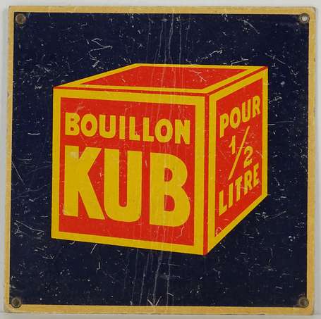 BOUILLON KUB : Panonceau illustré du KUB. État 