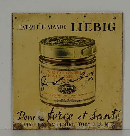 LIEBIG Extrait de Viande: Tôle lithographiée en 
