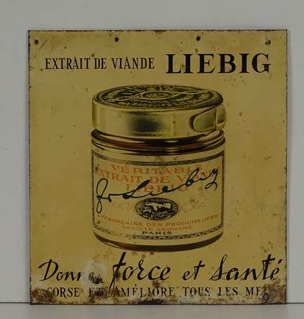 LIEBIG Extrait de Viande: Tôle lithographiée en 