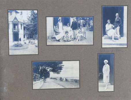 Album grand format de 130 photos de famille 1926 