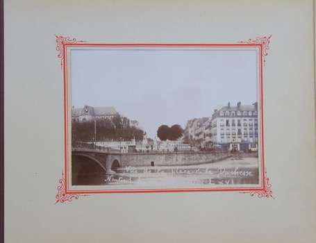 Album photo petit format de 24 vues de Nantes ca 