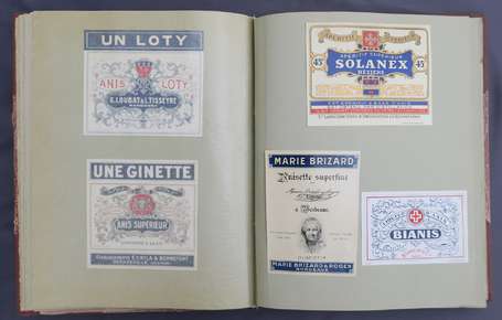 Album de représentant d'étiquettes de la maison 