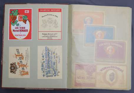 Album de représentant d'étiquettes de la maison 