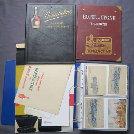 BENEDICTINE - Collection de 180 documents 