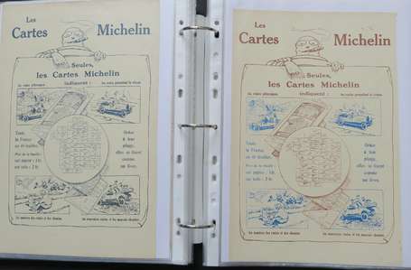 MICHELIN - Collection de 70 documents (publicités,