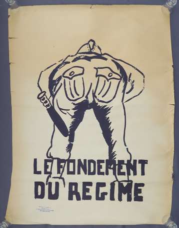 MAI 68 - LE FONDEMENT DU POUVOIR - Affiche en 