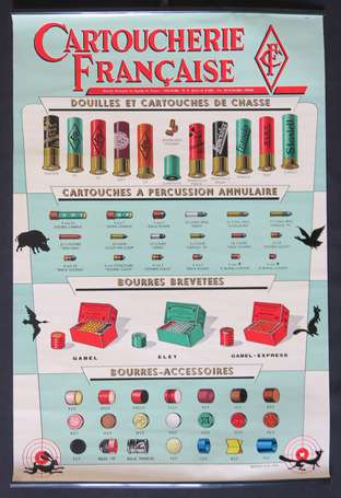 Affiche - CHASSE - CARTOUCHERIE FRANCAISE - 