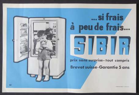 Affiche - SIBIR - Frigo si frais à si peu de frais