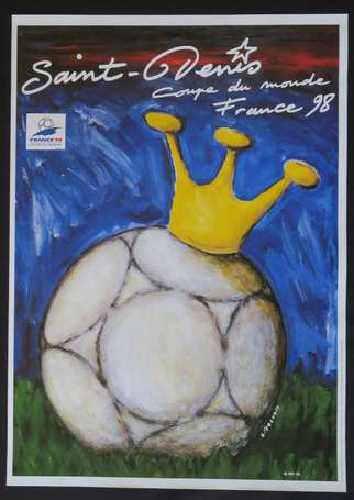 Affiche - FOOTBALL - 1998 - Coupe du Monde - Stade