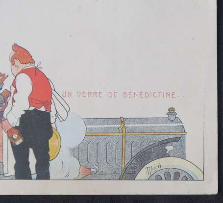 MICH (Michel Liebeaux 1881-1923) - Menu illustré 