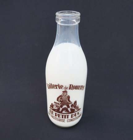 BANANIA - bouteille de lait sérigraphiée pour la 