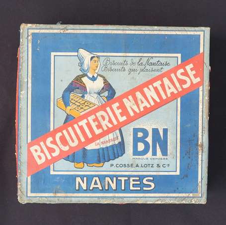 BISCUITERIE NANTAISE - boite en carton pour les 