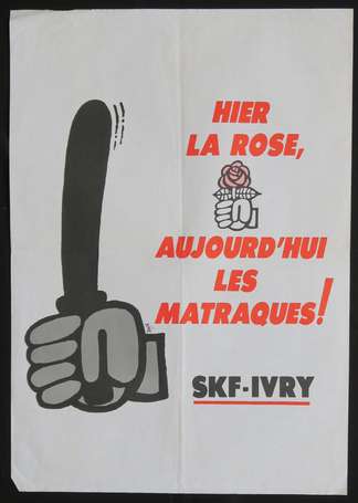 PARTI COMMUNISTE PCF PS - 1985 - SKF Ivry - Hier 