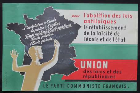 PARTI COMMUNISTE PCF - 1960 - Pour l'abolition des