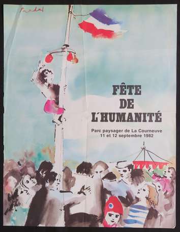 PARTI COMMUNISTE -1982 - Fête de l'Humanité - 