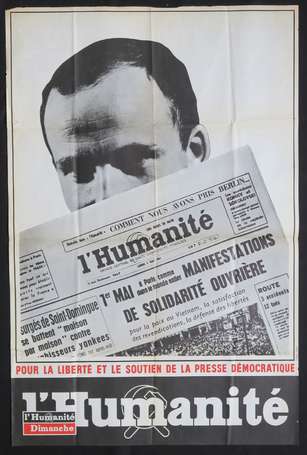PARTI COMMUNISTE -1965 -  L'Humanité Pour la 