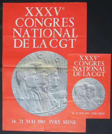 CGT - 1965 - 35ème congrès national à Ivry- 