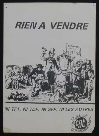 CGT - années 60 - lot de 10 affiches