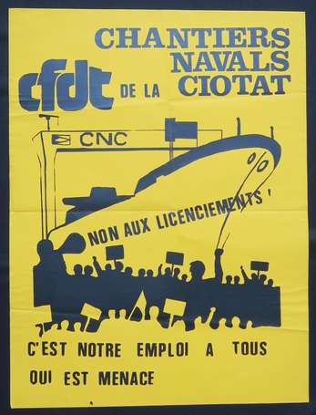 CFDT - Chantiers navals de la Ciotat - Non aux 