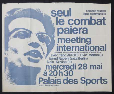 LIGUE COMMUNISTE REVOLUTIONNAIRE - Alain Krivine -