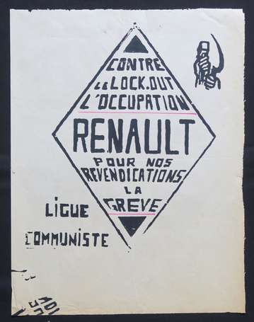 LIGUE COMMUNISTE -  Contre le lock-out, 