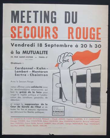 COMITE D'INITIATIVE NATIONAL - Meeting du Secours 