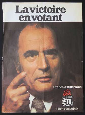 SOCIALISTES - FRANCOIS MITTERRAND - lot de 7 