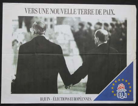 PARTI SOCIALISTE - PS - lot de 3 affiches pour les