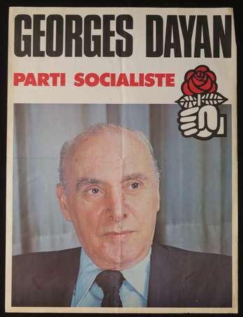 PARTI SOCIALISTE - PS - lot de 4 affiches 