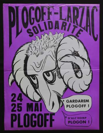 CONTESTATION - Solidarité PLOGOFF LARZAC - 
