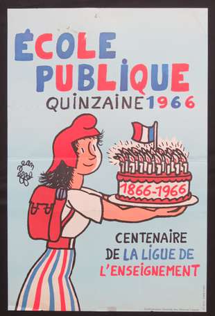 CONTESTATION - 1966 - Quinzaine de l'école 