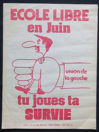 ETUDIANTS - UNI - Ecole libre en juin, tu joues ta