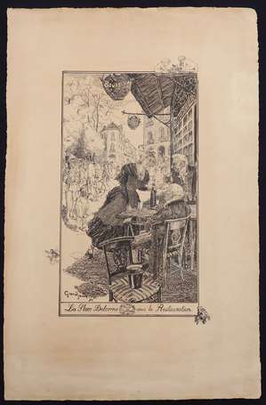 NANTES - Jules GRANDJOUAN (1875-1968) - Gravure 