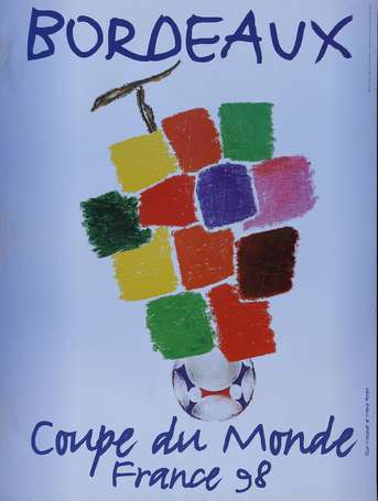 SPORT - FOOTBALL - Coupe du Monde 1998 - affiche 