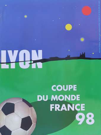 SPORT - FOOTBALL - Coupe du Monde 1998 - Affiche 