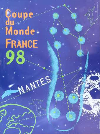 SPORT - FOOTBALL - Coupe du Monde 1998 - Affiche 