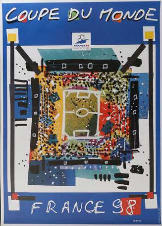 SPORT - FOOTBALL - Coupe du Monde 1998 - Affiche 