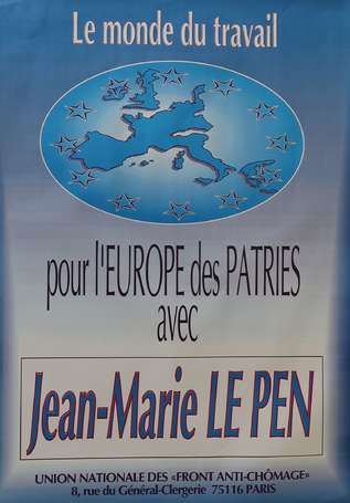 FN - Front National - 20 affiches de campagne 